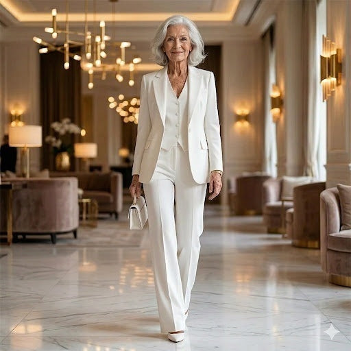 Analuisa - Elegante traje de tres piezas