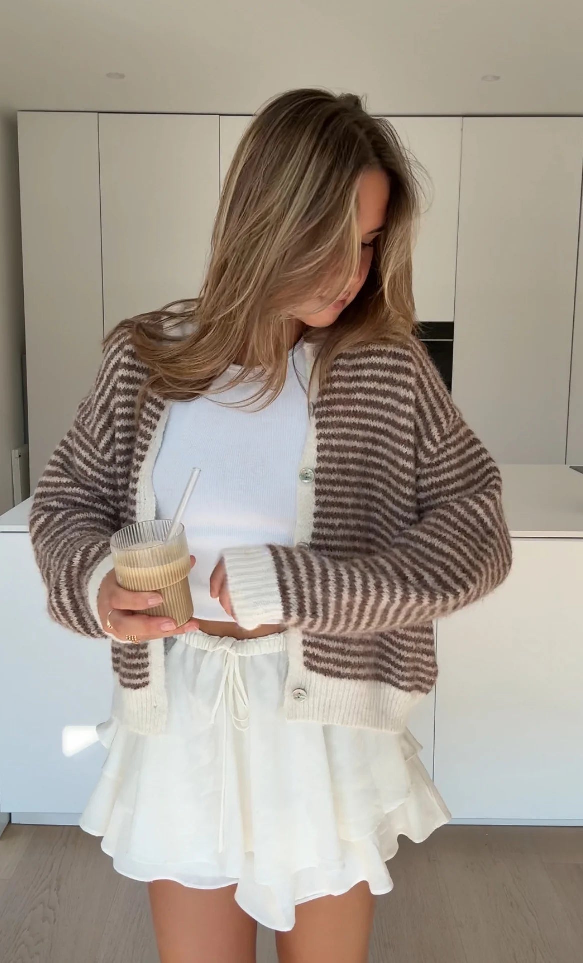 Lidia - CÁRDIGAN DE RAYAS