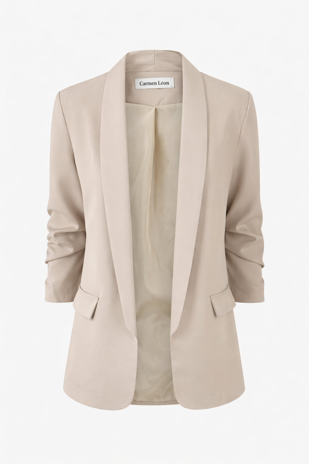 Mari — Blazer elegante de punto estructurado