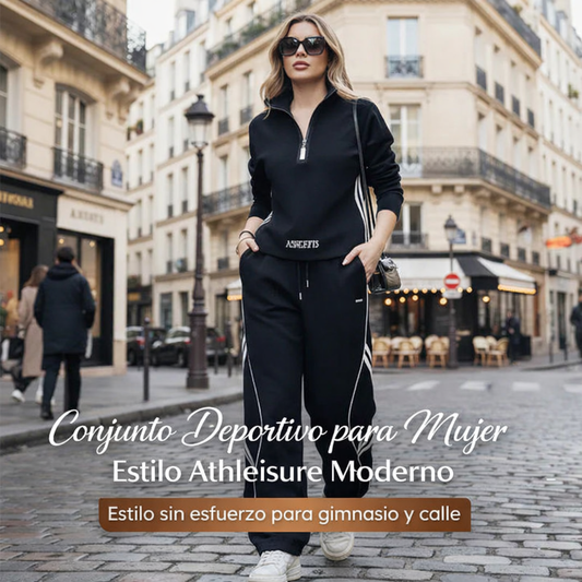 Trinidad - Conjunto Deportivo Casual para Damas con Media Cremallera – Cómodo, Deportivo y Estiloso