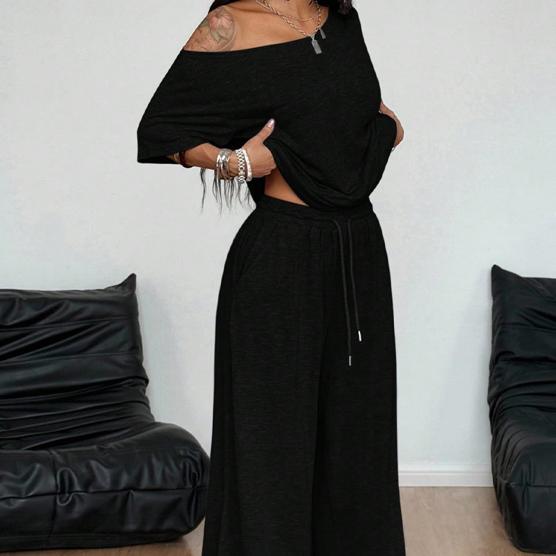 Anabel - Conjunto de top y pantalón