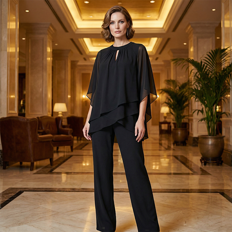 Jessica - Elegante traje de dos piezas